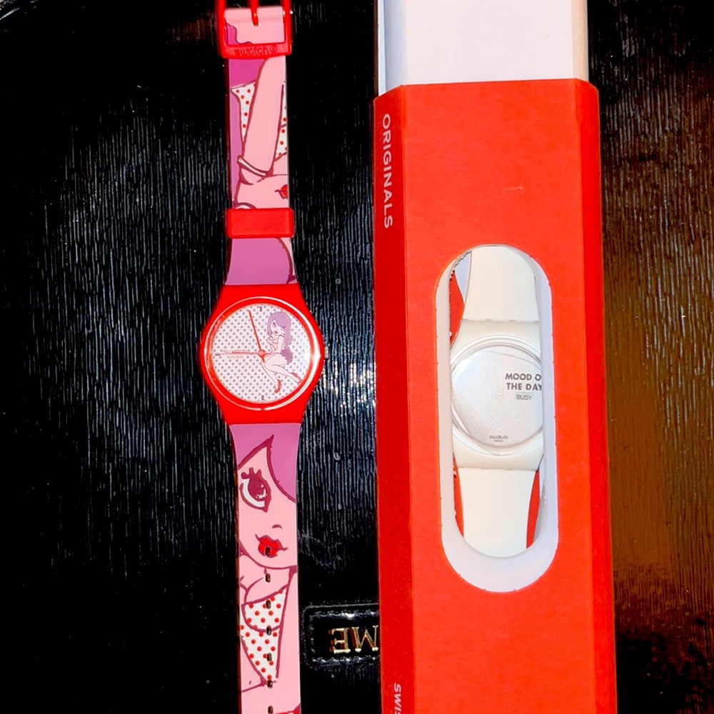 2 rare swatch watches. RESERVED